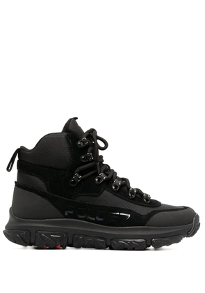 Polo Ralph Lauren panelled ankle-length trail boots - Black