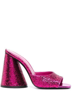 The Attico Luz 105mm sandals - Pink