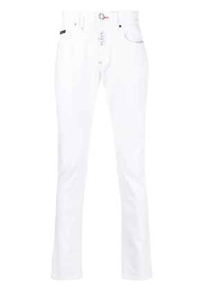 Philipp Plein Hexagon straight leg jeans - White