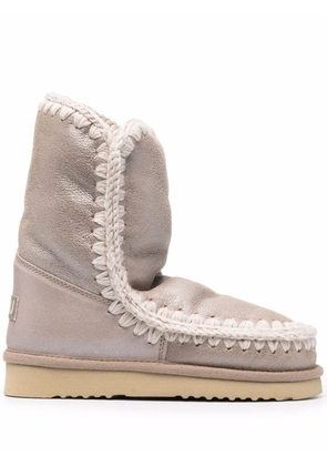 Mou Eskimo 24 metallic boots - Neutrals