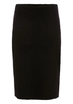 JW Anderson wool-blend midi pencil skirt - Black