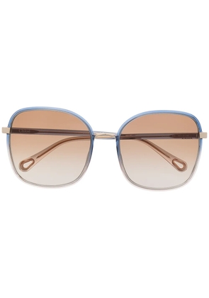 Chloé Eyewear oversized sunglasses - Grey
