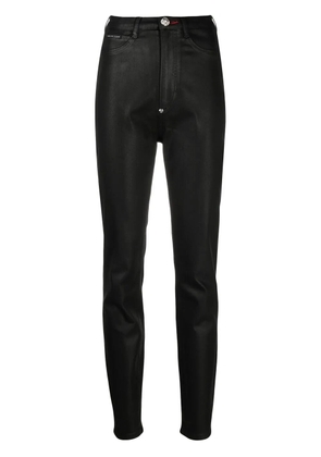 Philipp Plein high-waist jeggings - Black