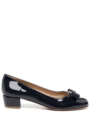 Ferragamo Vara 1 patent pumps - Blue