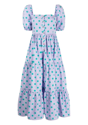 Pitusa Play Praire polka dot dress - Purple