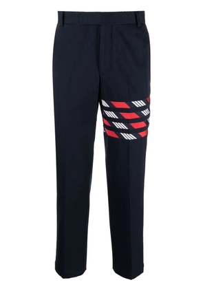 Thom Browne 4-Bar stripe tailored trousers - Blue