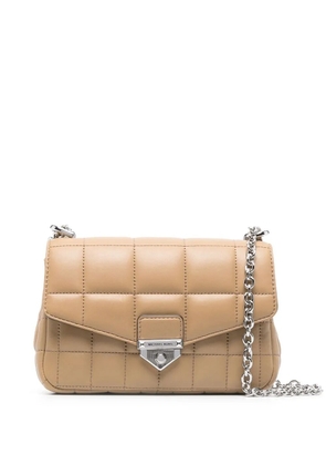 Michael Michael Kors Soho quilted shoulder bag - Brown