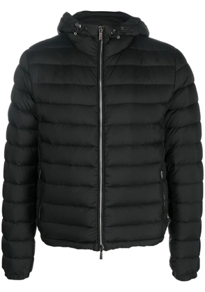 Moorer quilted-finish puffer jacket - Black