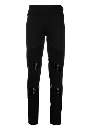 Philipp Plein Iconic biker jogging leggings - Black