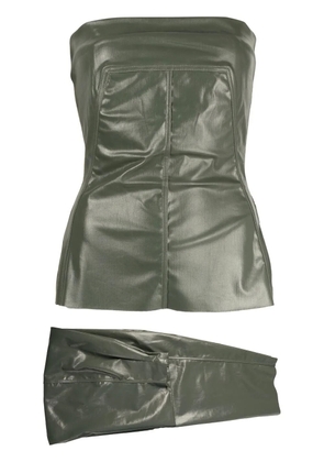 Rick Owens high-waisted maxi skirt - Green