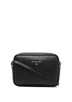 Patrizia Pepe small leather crossbody bag - Black