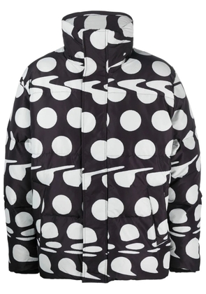 Études Studio Polaris graphic-print padded jacket - Black