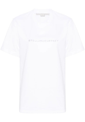 Stella McCartney logo-print cotton T-shirt - White
