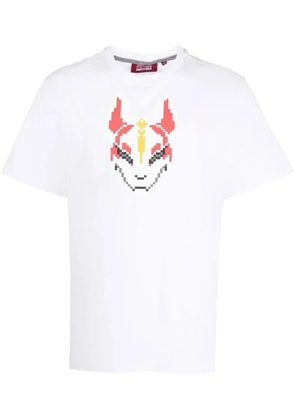 Mostly Heard Rarely Seen slogan-print cotton T-shirt - White