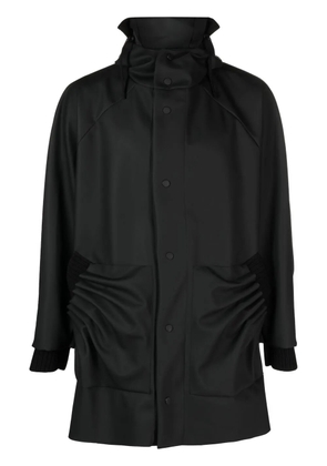 Craig Green Tube Pleat raincoat - Black