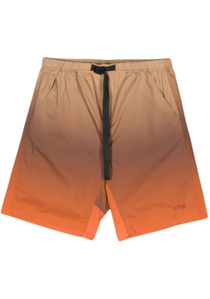MSGM gradient-effect bermuda shorts - Blue