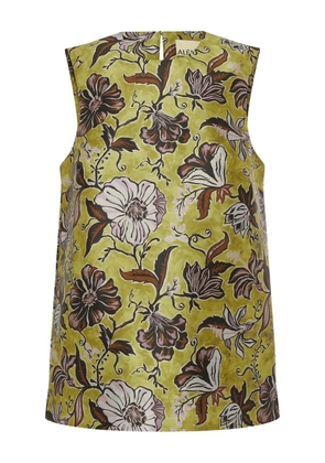 ALEMAIS Citron sleeveless top - Green