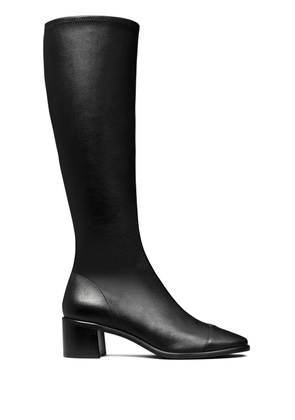 Tory Burch 55mm cap-toe knee-high boots - 006 - PERFECT BLACK