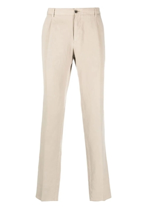 PT Torino pressed-crease straight trousers - Neutrals