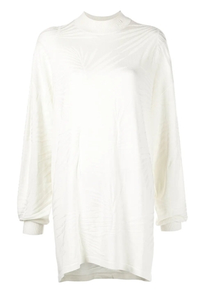 RTA tropical Cassia oversized dress - White