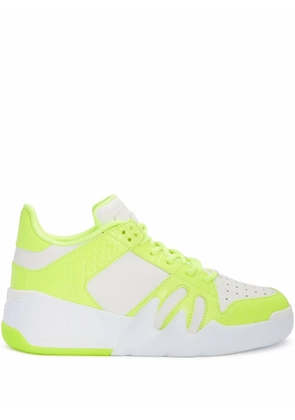 Giuseppe Zanotti Talon low-top leather sneakers - White