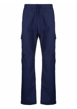 Martine Rose straight-leg cargo trousers - Blue