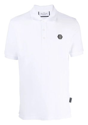 Philipp Plein Skully Gang polo shirt - White