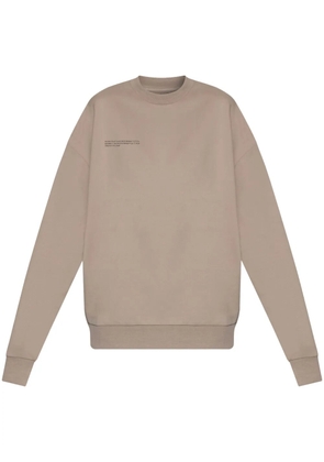 Pangaia logo sweatshirt - Neutrals