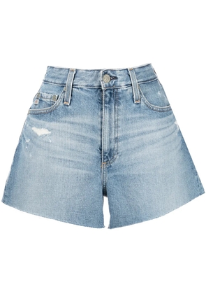 AG Jeans Alexis high-rise denim shorts - Blue