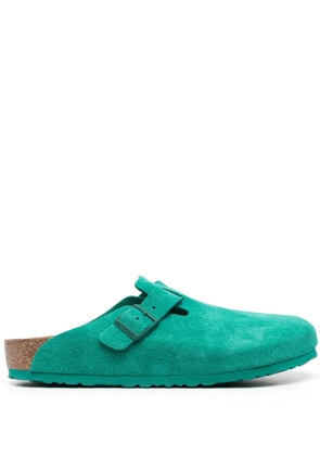 Birkenstock Boston suede clog sandals - Green