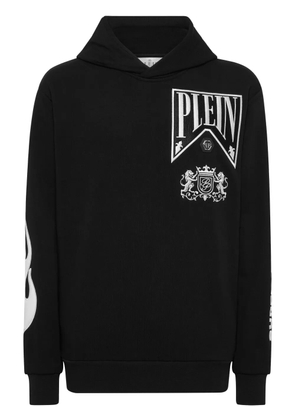 Philipp Plein Flame Racing hoodie - Black
