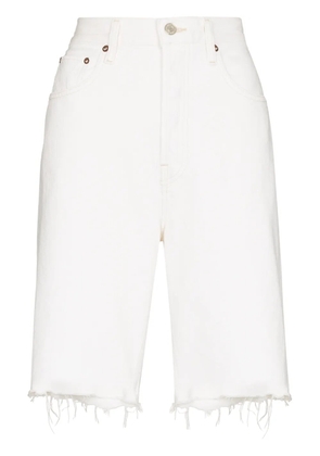 AGOLDE 90s Pinch denim shorts - White