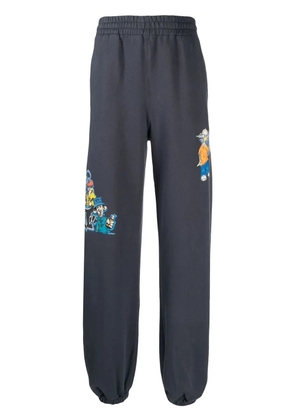 Off-White Outerspace Pupp trackpants - Blue