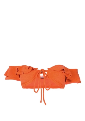 Clube Bossa Hopi off-shoulder bikini top - Orange