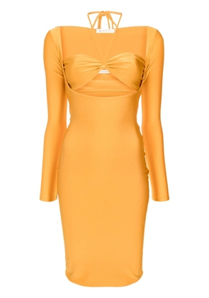 Lethicia Bronstein Marylin cut-out bodycon dress - Yellow