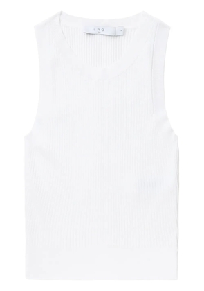IRO Thana ribbed tank top - White