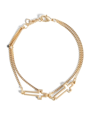 DSQUARED2 cross-charm bracelet - Gold