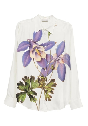 Pierre-Louis Mascia floral-print shirt - White