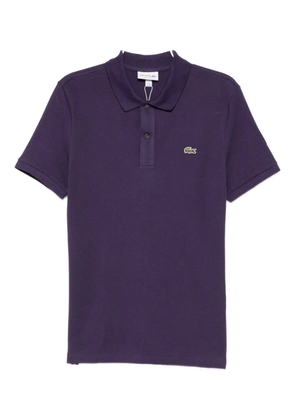Lacoste logo-embroidered polo shirt - Purple