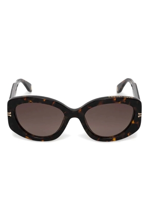 Marc Jacobs Eyewear oval-frame sunglasses - Brown