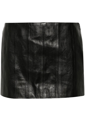 KHAITE Meelar mini skirt - Black