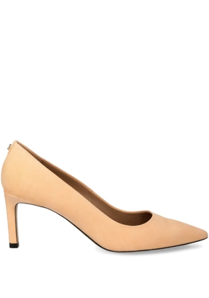 BOSS 75mm Janet pointed-toe stiletto pumps - Neutrals