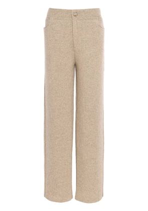 Barrie cashmere-blend trousers - Neutrals