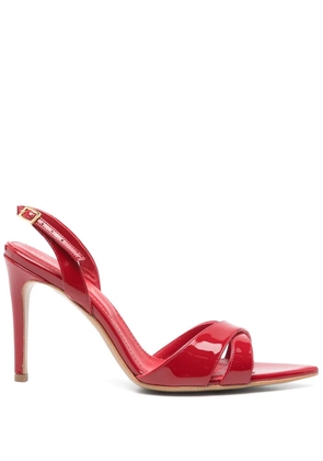 GINISSIMA 95mm Thea sandals - Red