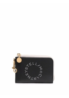 Stella McCartney logo coin zip-pouch - Black