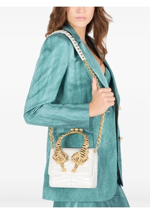 Roberto Cavalli small Roar crossbody bag - White