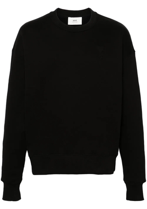 AMI Paris Ami de Coeur-embossed sweatshirt - Black