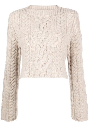 Low Classic chunky-knit wool blend jumper - Neutrals
