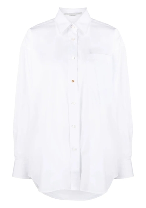 Stella McCartney long-sleeve cotton shirt - White