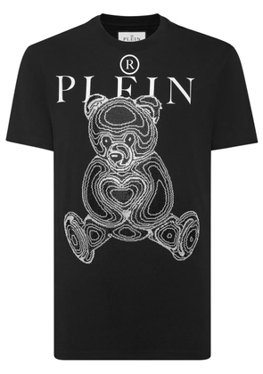 Philipp Plein Teddy Bear cotton T-shirt - Black